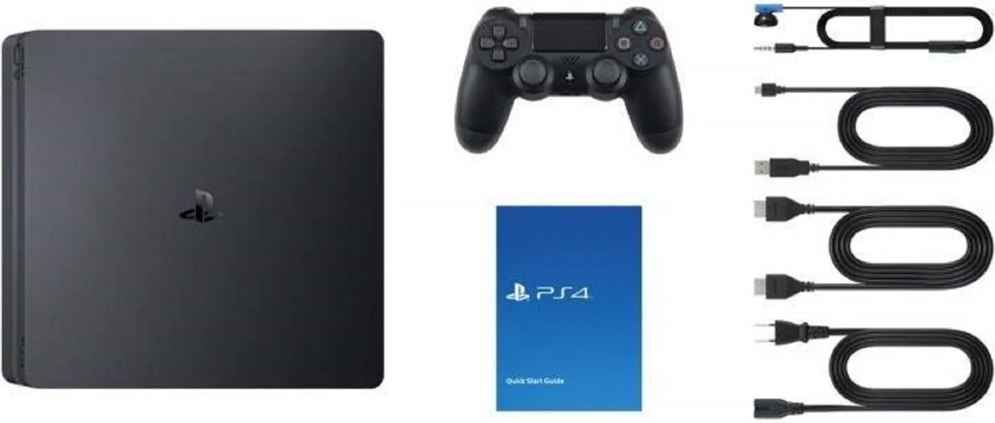PS4 500 GB SLIM Schwarz 3.0 – Bild 2