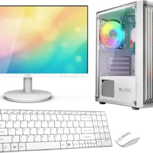 VIST Gaming-PC Ryzen 5 5600GT, 16 GB, 500 GB SSD, 24-Zoll-Monitor