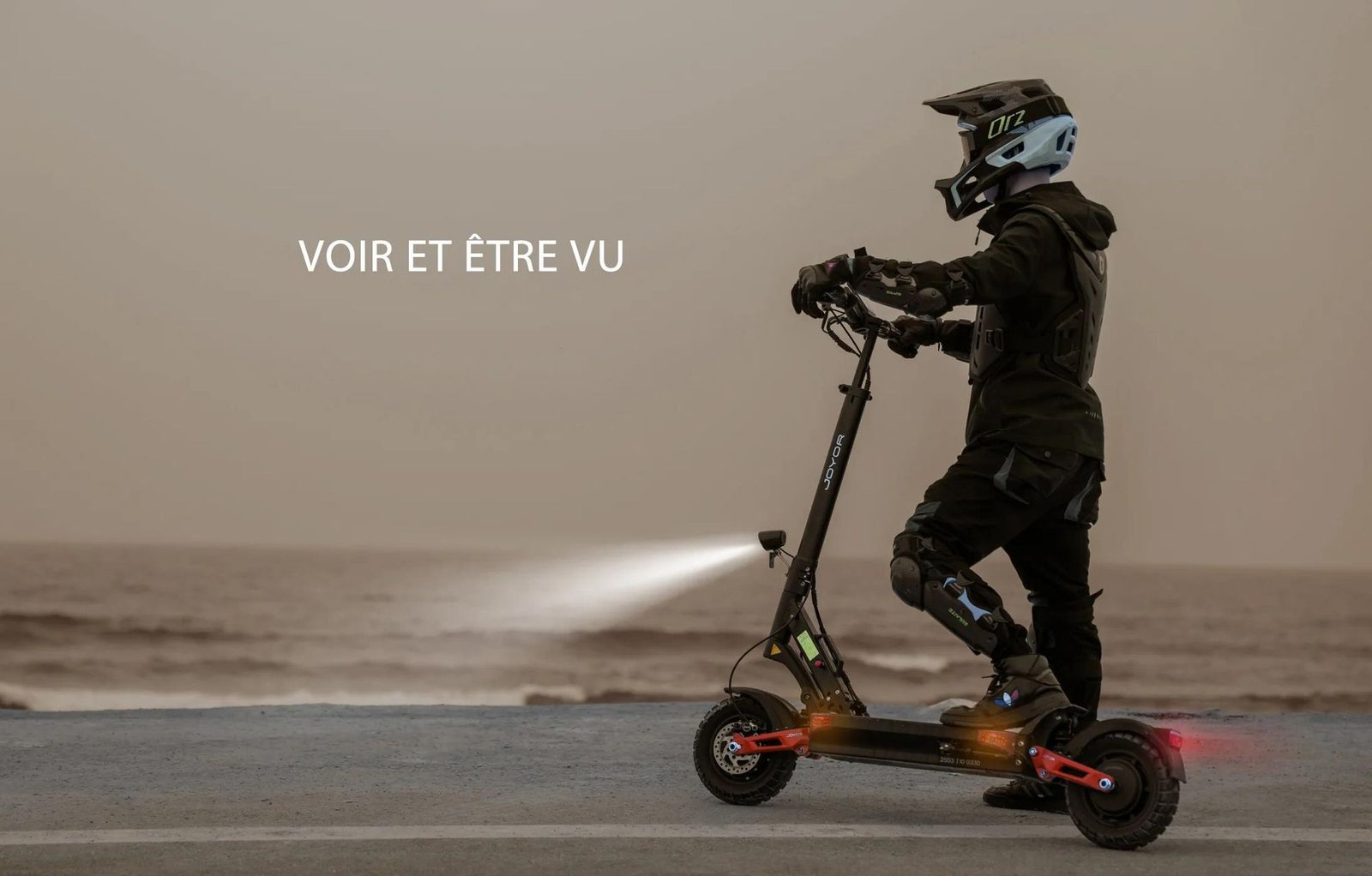 JOYOR T10 Pliable Trottinette électrique - Moteur 1000W x2 Batterie 60V18AH Pneus de 10 Pouces - Noir