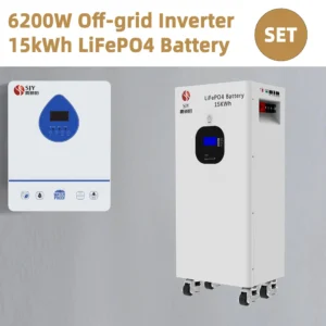 LiFePO4-Akku 51,2 V 300 Ah, 15,36 kWh, 10.000 Zyklen, CAN/RS485