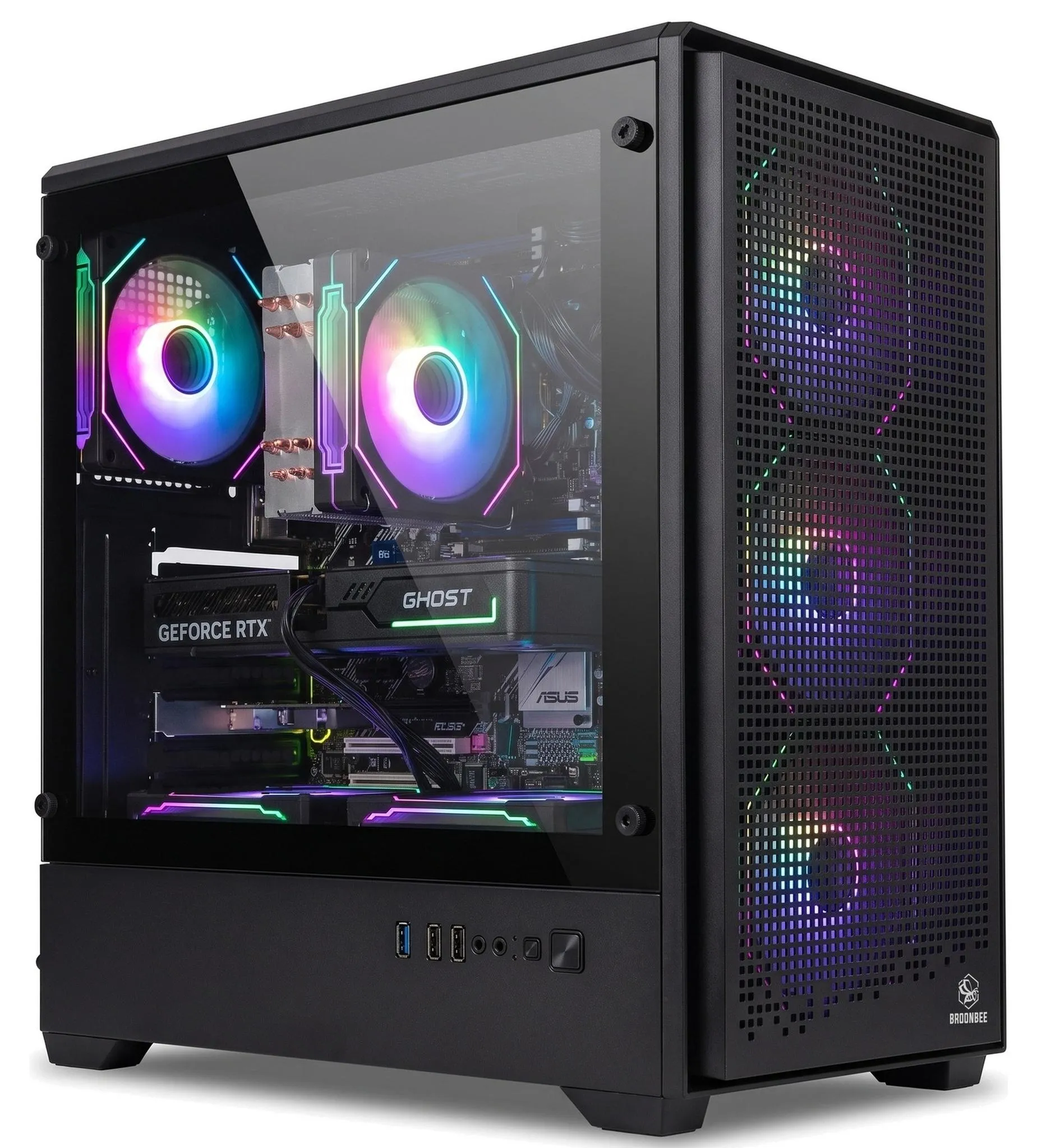 Broonbee A-3607, Prozessor E5-2690 V4, 16 GB DDR4-RAM, 500 GB NVMe-SSD