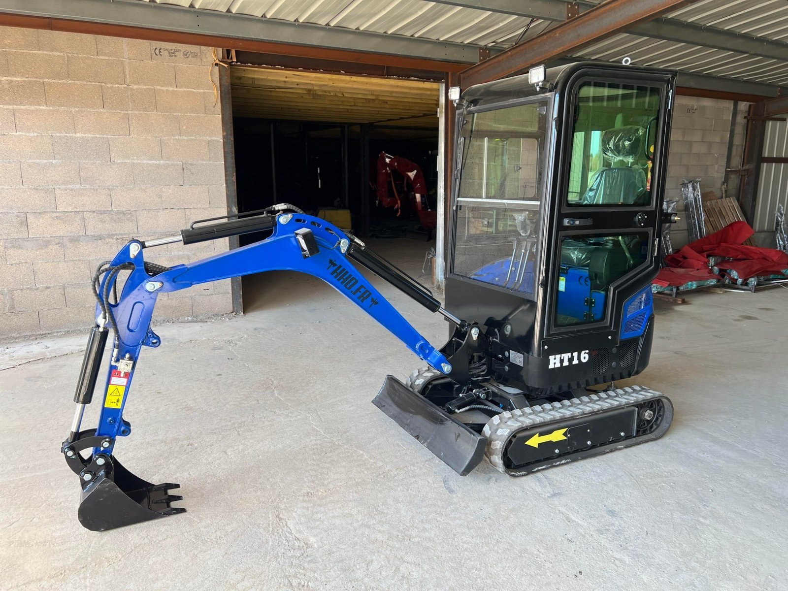 Minibagger HT16 – Kabine – Bild 6