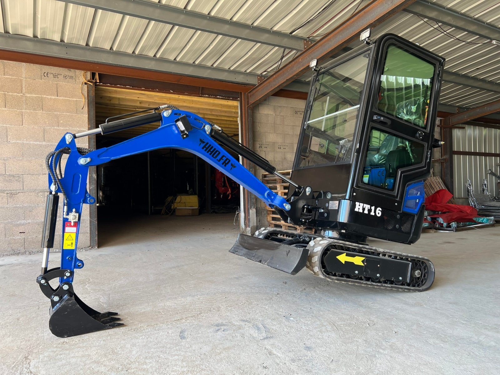 Minibagger HT16 – Kabine – Bild 11