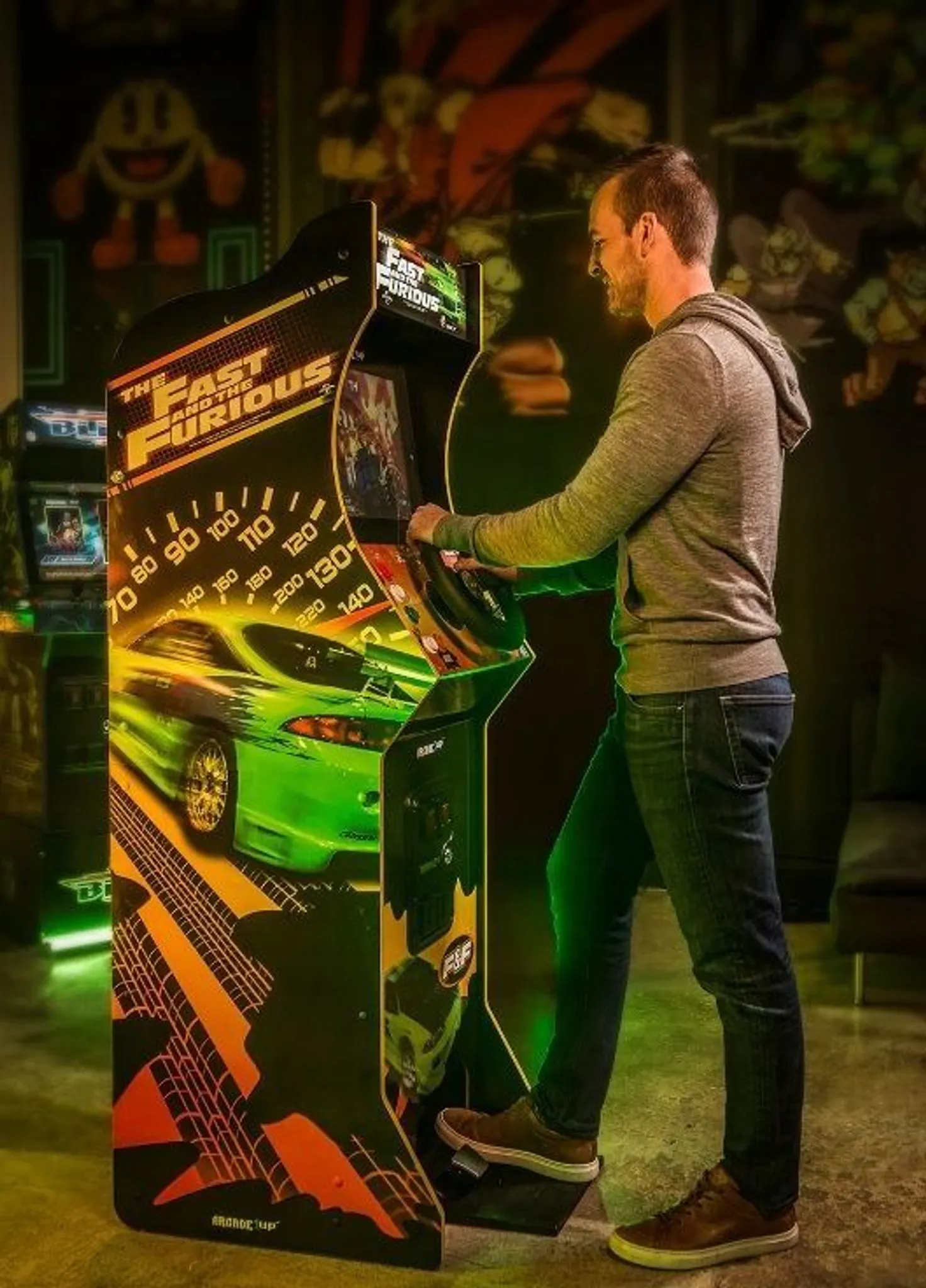 Arcade1Up Fast and Furious Arcade-Automat, 17 Zoll LCD, Mehrfarbig – Bild 2