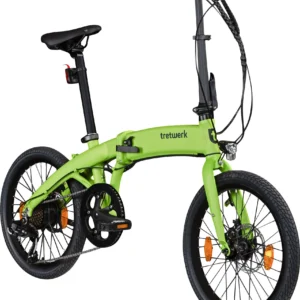 Tretwerk Akimbo Plus Falt-E-Bike 20 Zoll, 360 Wh, Hellgrün