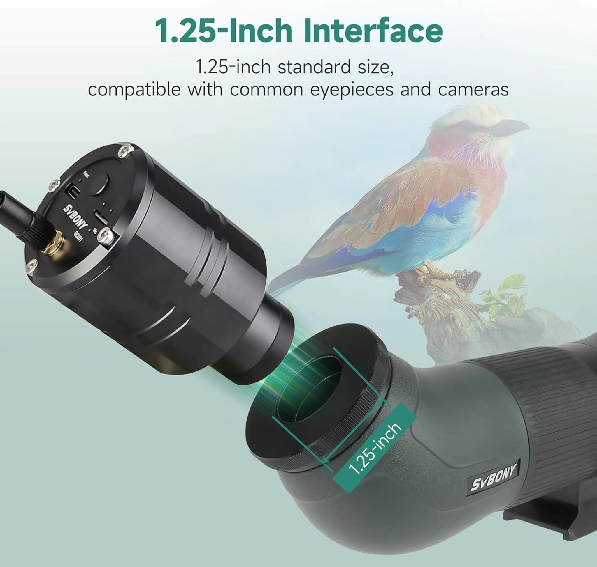 Spektiv SA401 Zoom 25-75 x 100, ED-Objektiv, mit WiFi-Kamera SC001 – Bild 5