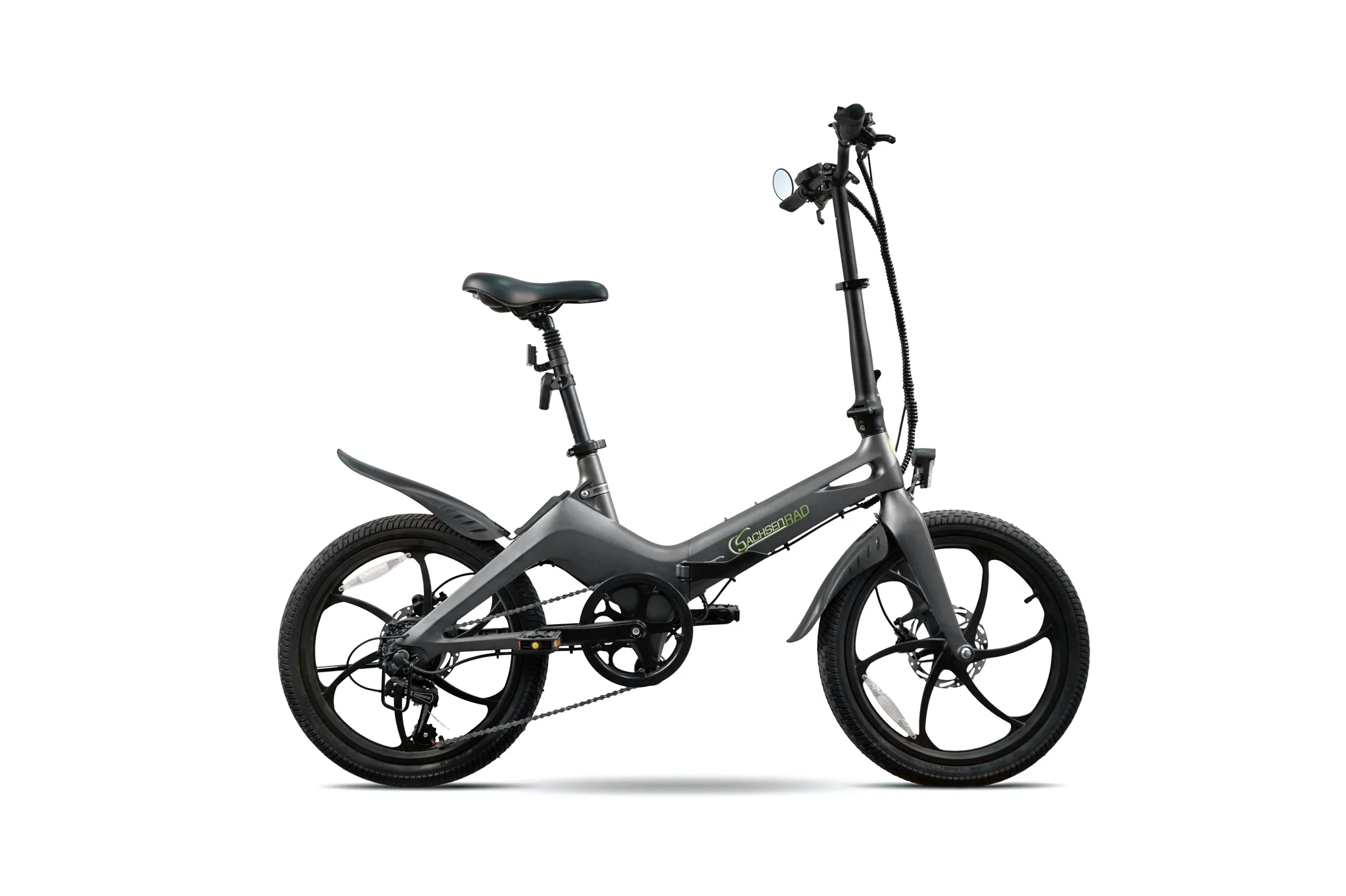 SachsenRAD F11 Pro MagPuma Falt-E-Bike mit Transporttasche