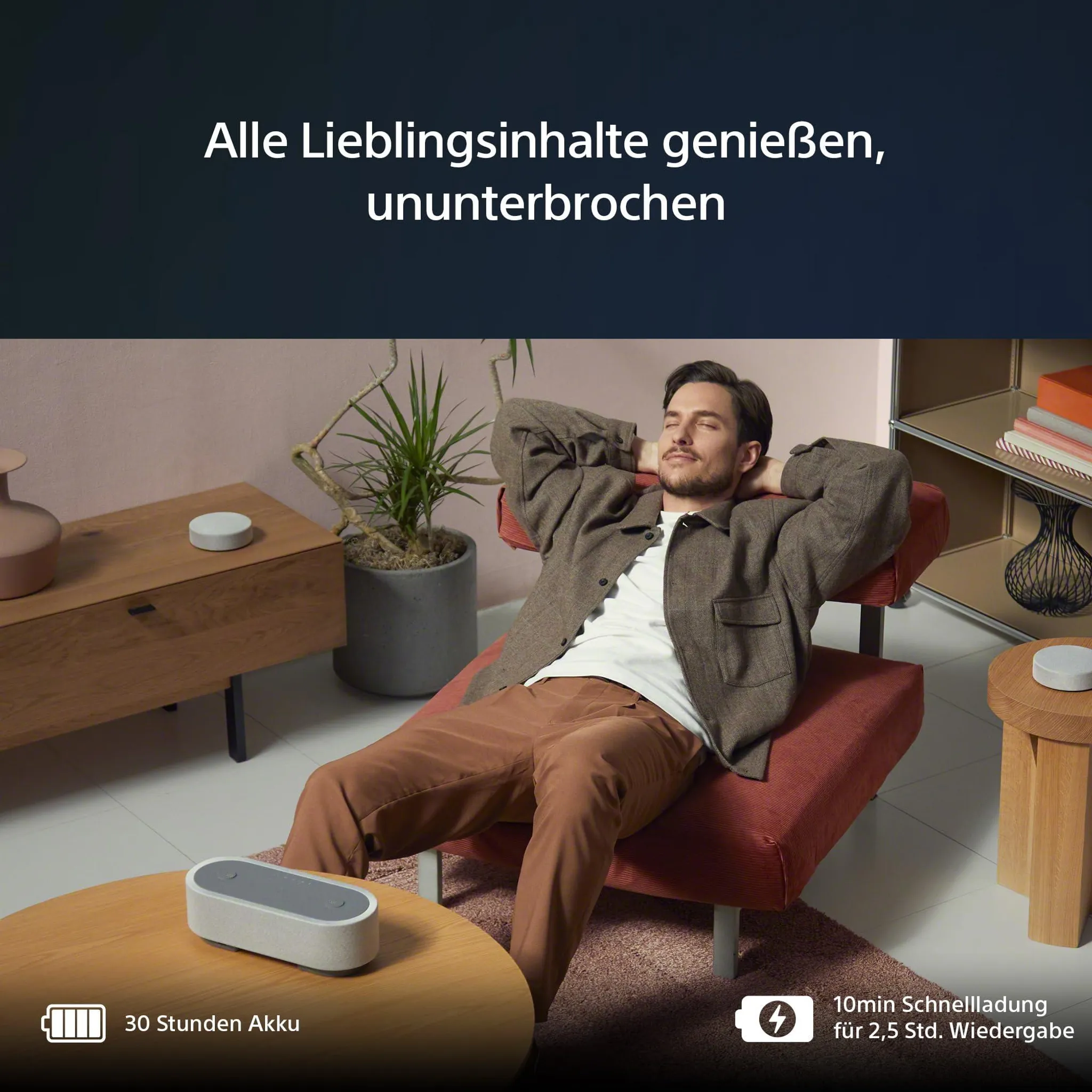 Sony Lautsprecher HT-AX7 BT grau – Bild 8