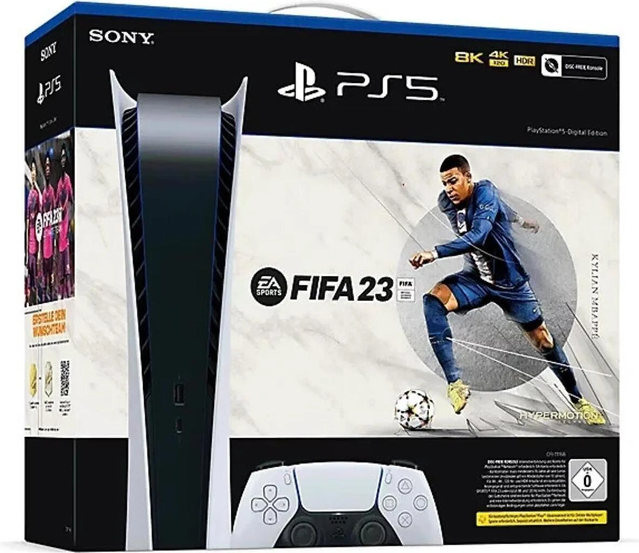 Sony PlayStation 5 Disk Edition + 2x DualSense Controller – Bild 9
