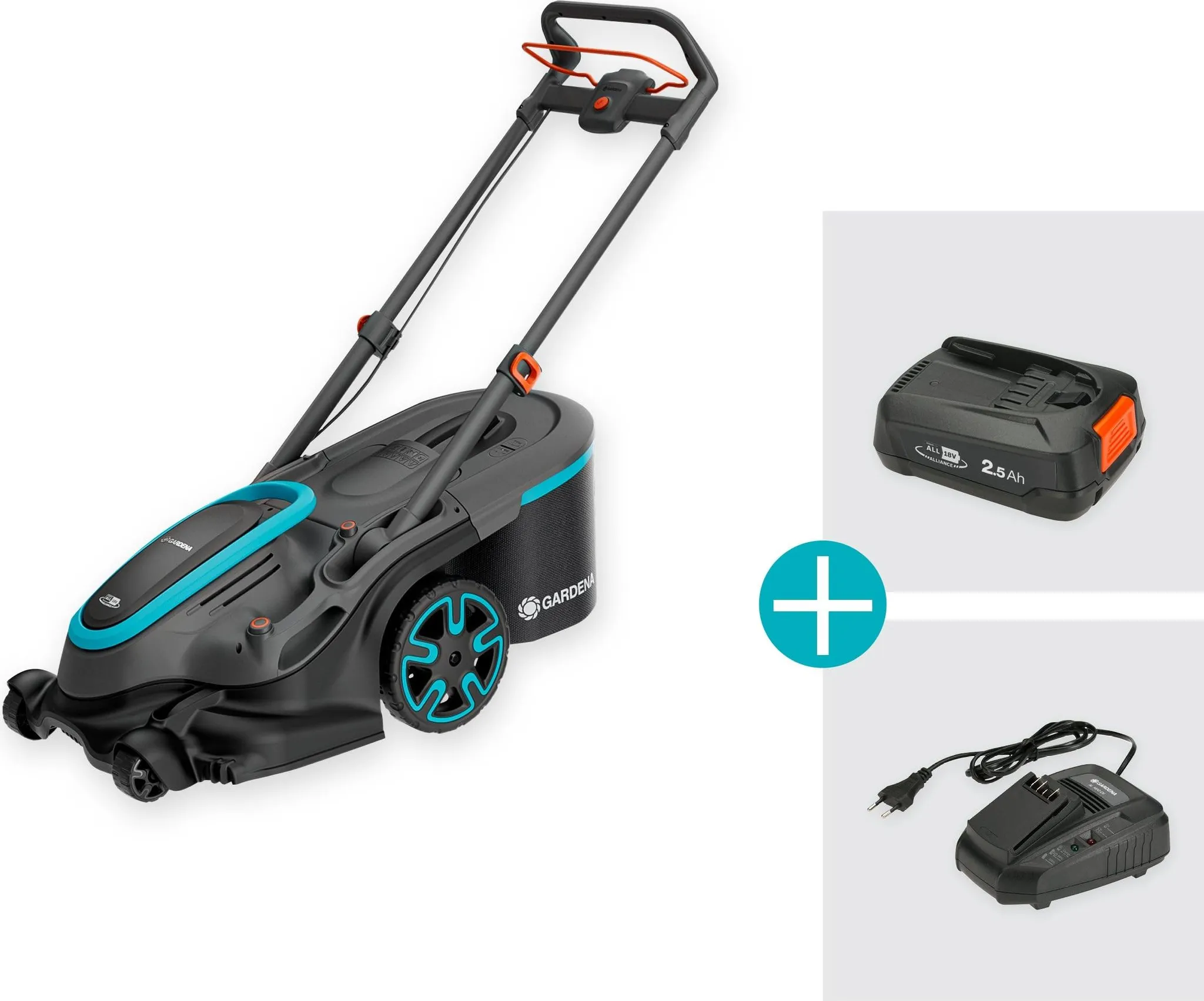 GARDENA 14646-65 GARDENA PowerMax Duo 46 36V PA4