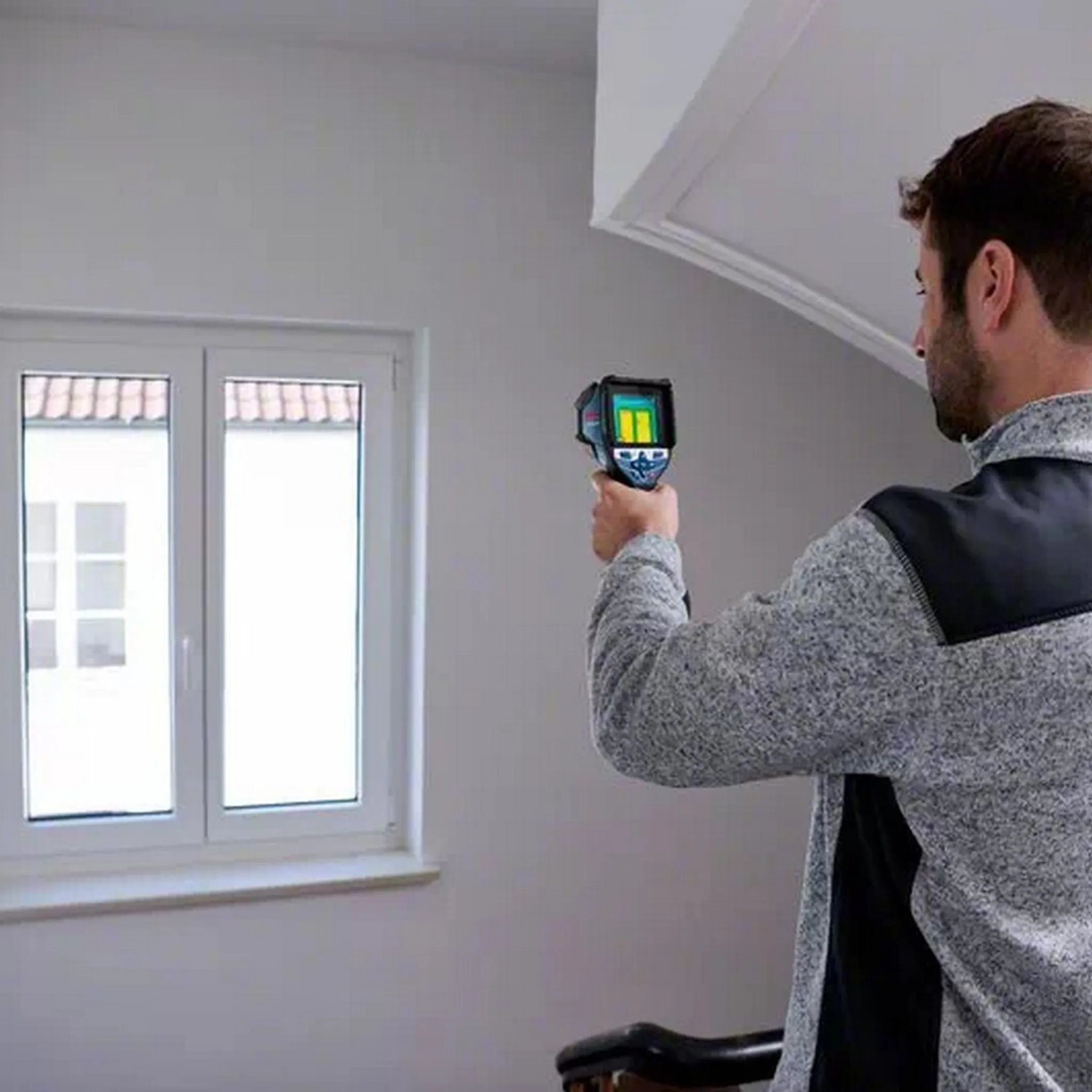 Bosch Wärmebildkamera GTC 600 C, Akku GBA 12 V 2,0 Ah, L-BOXX – Bild 14