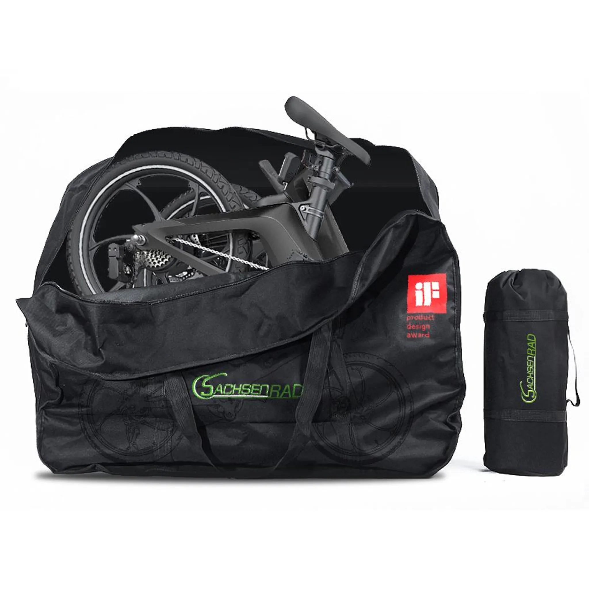 SachsenRAD F11 Pro MagPuma Falt-E-Bike mit Transporttasche – Bild 9