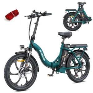 HillMiles MilePort 1 Falt-E-Bike 36 V 13 Ah, 100 km, 7-Gang Shimano