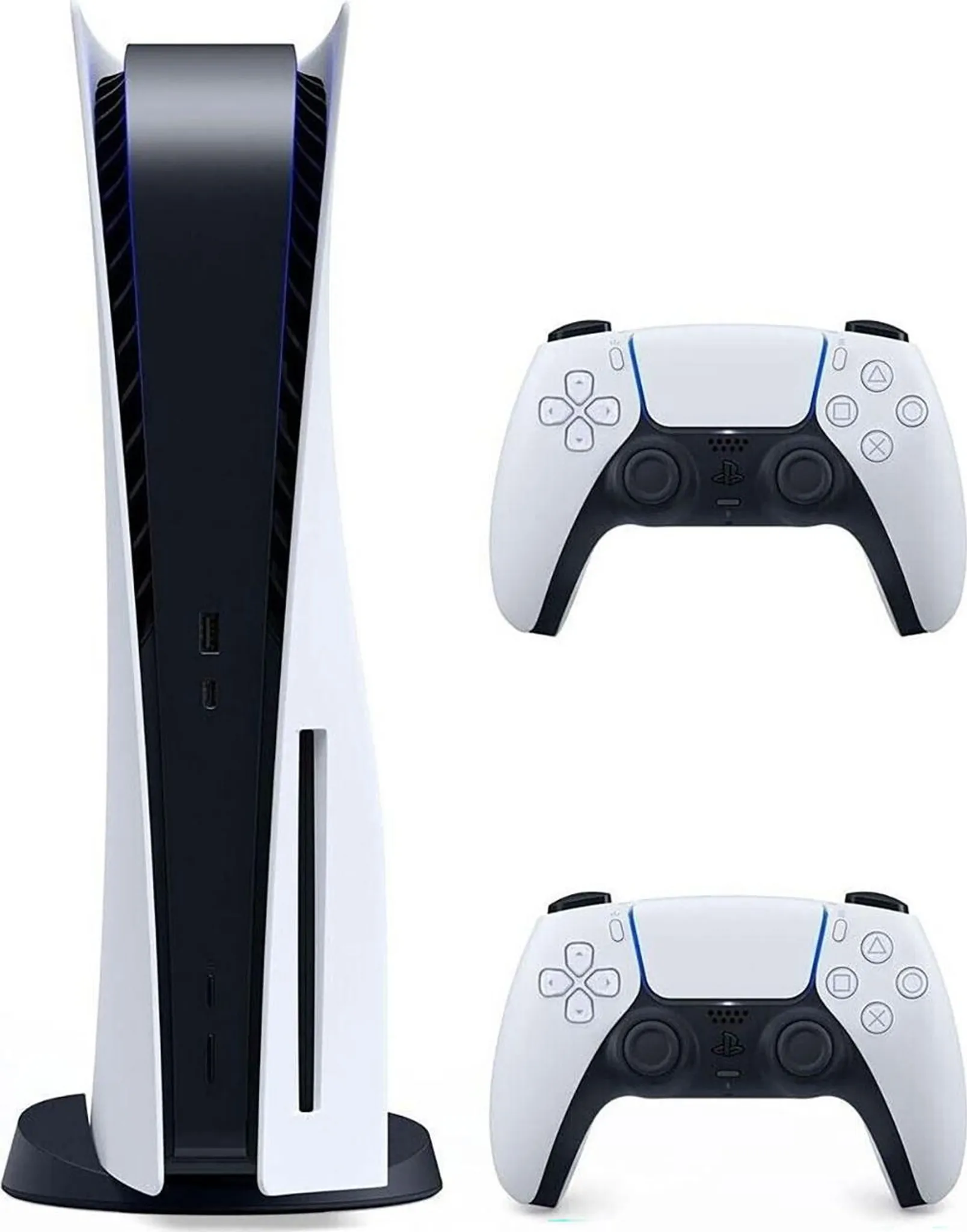 Sony PlayStation 5 Disk Edition + 2x DualSense Controller