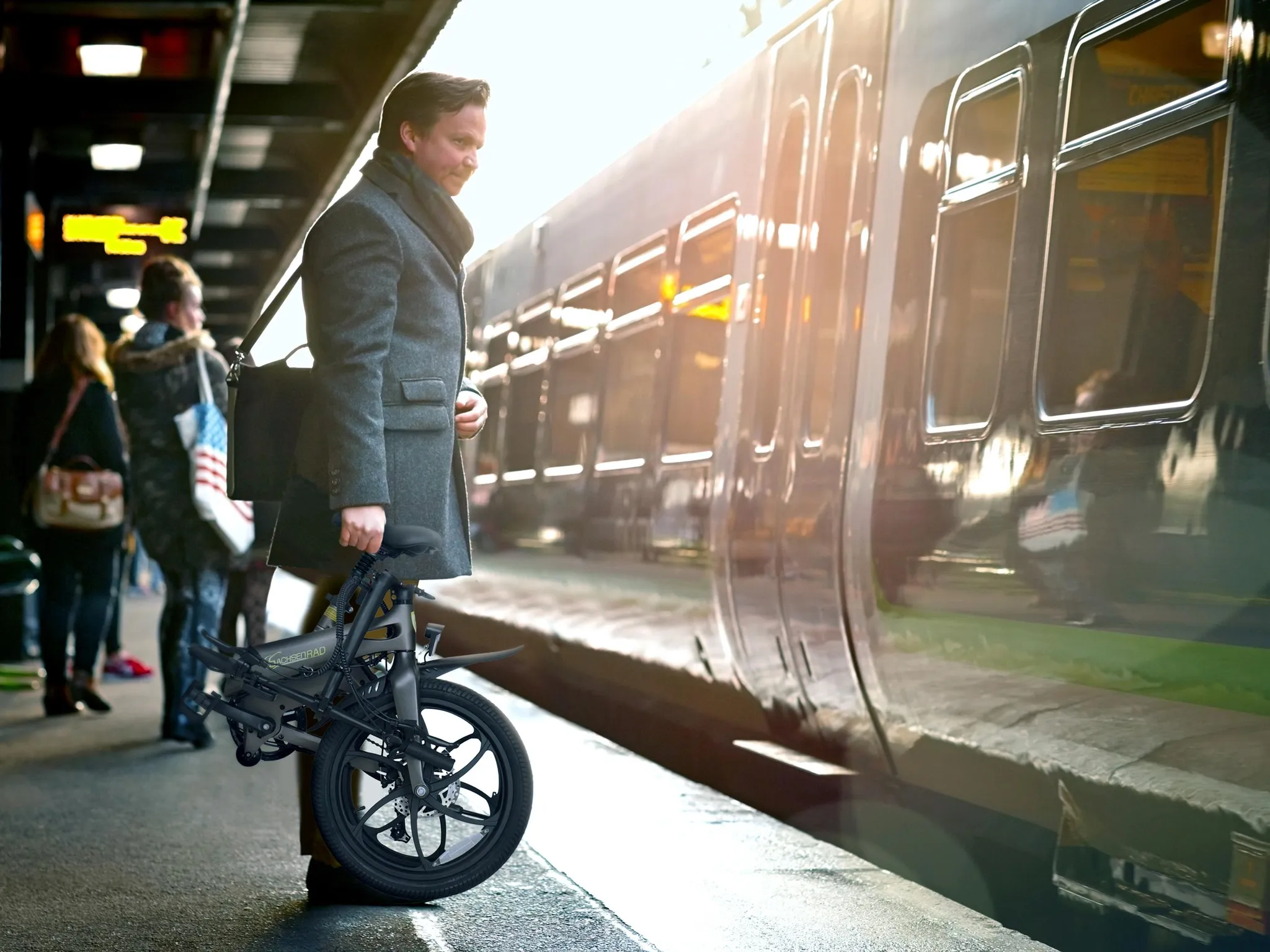 SachsenRAD F11 Pro MagPuma Falt-E-Bike mit Transporttasche – Bild 3