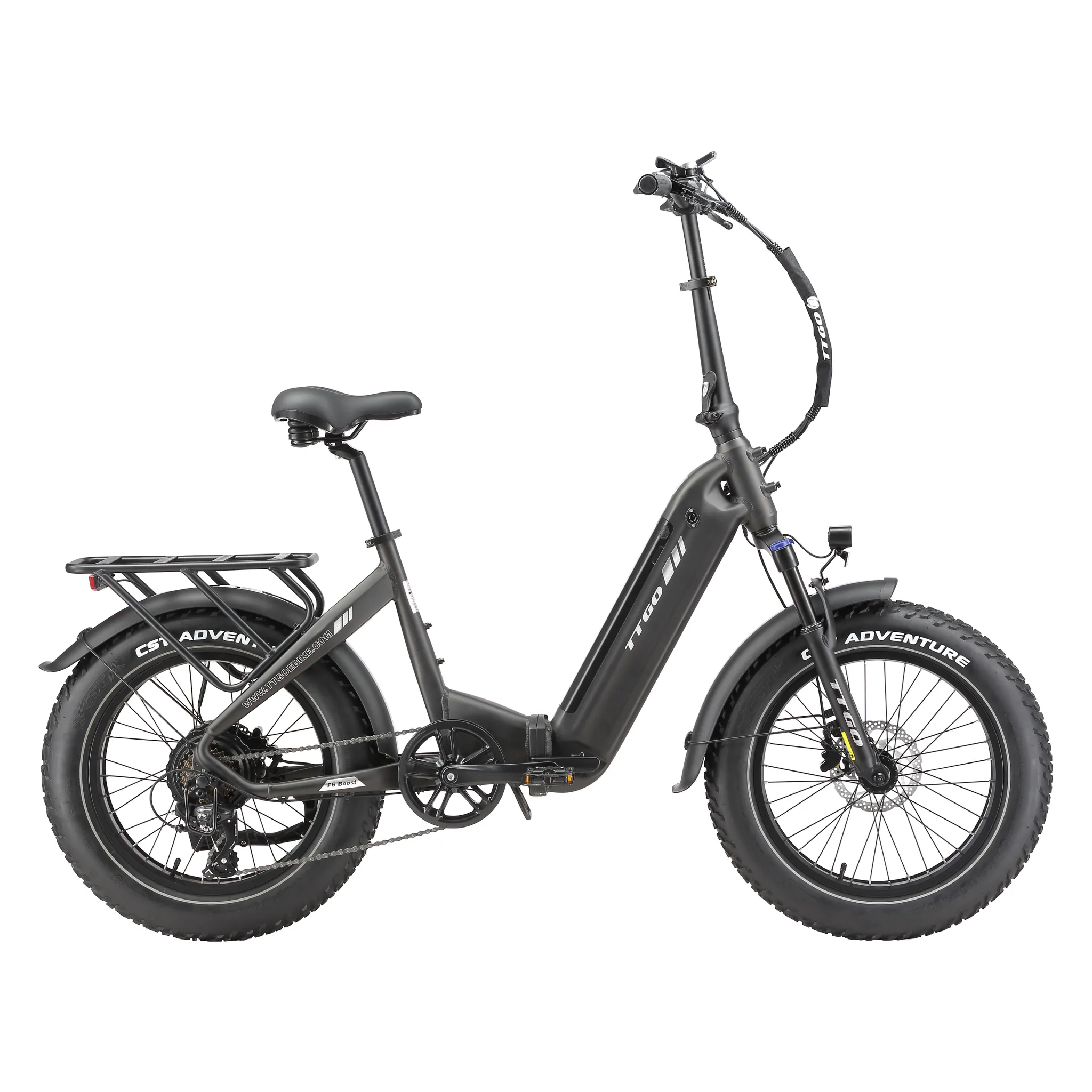 Falt-E-Bike 48 V 18 Ah, 20 x 4,0 Zoll Fat Tire, 70 Nm, 140 km – Bild 2