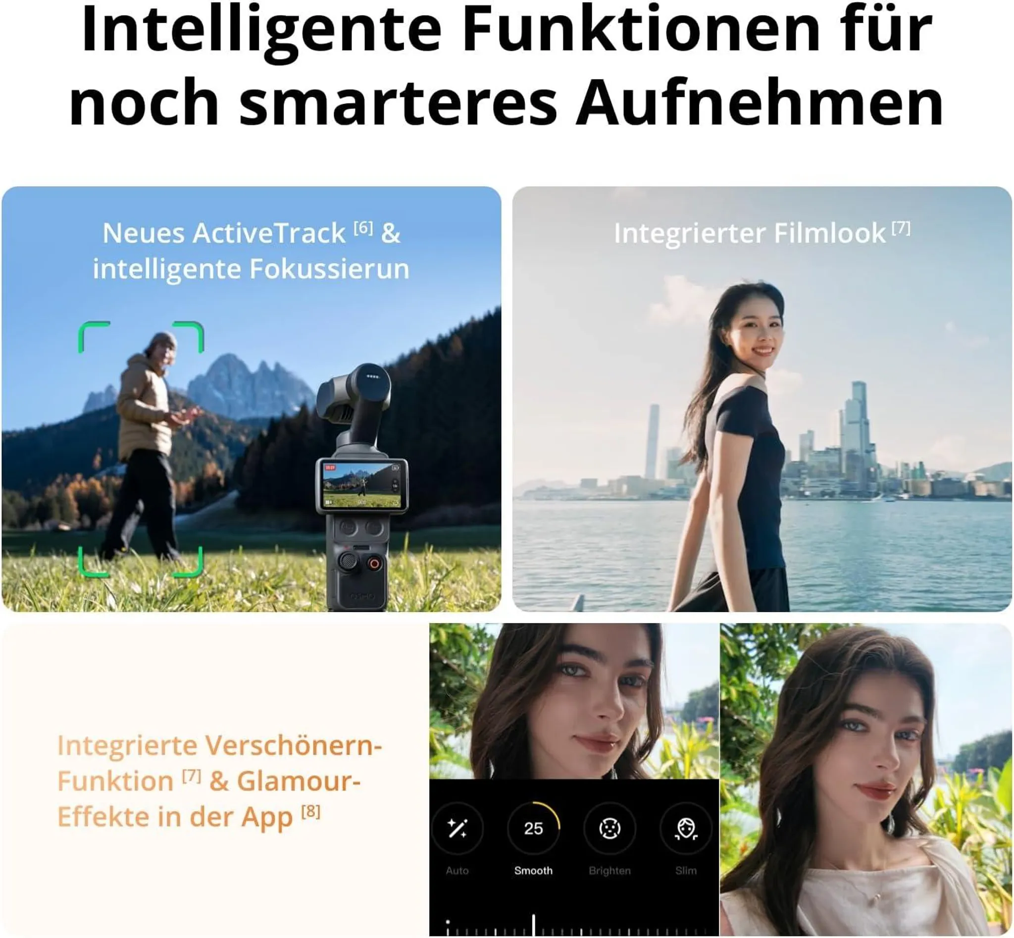 DJI Osmo Pocket 4 Creator Combo Kamera – Bild 8