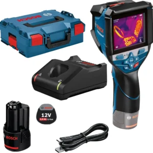 Bosch Wärmebildkamera GTC 600 C, Akku GBA 12 V 2,0 Ah, L-BOXX