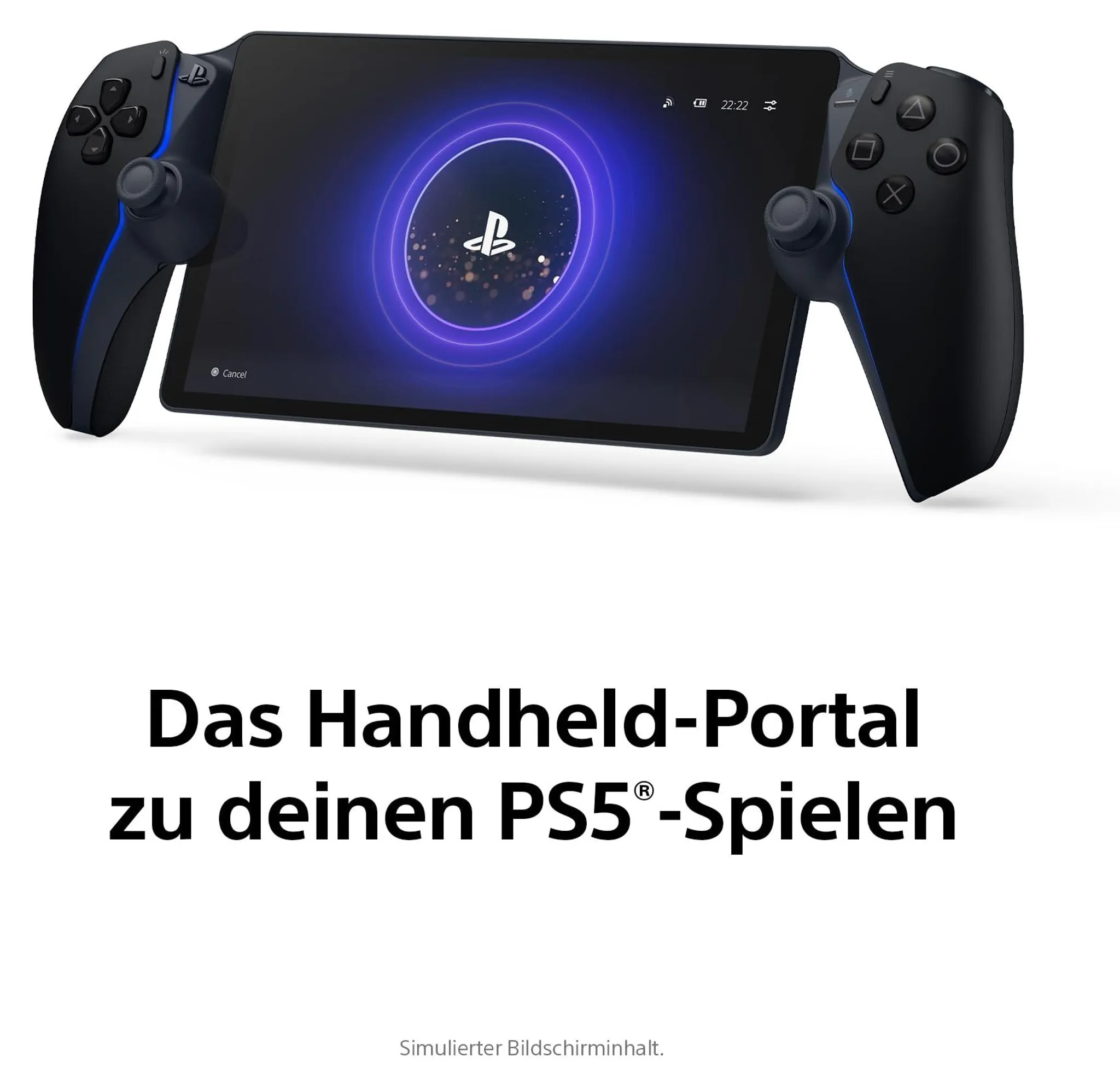 Sony PlayStation Portal PS5 Schwarz – Bild 4
