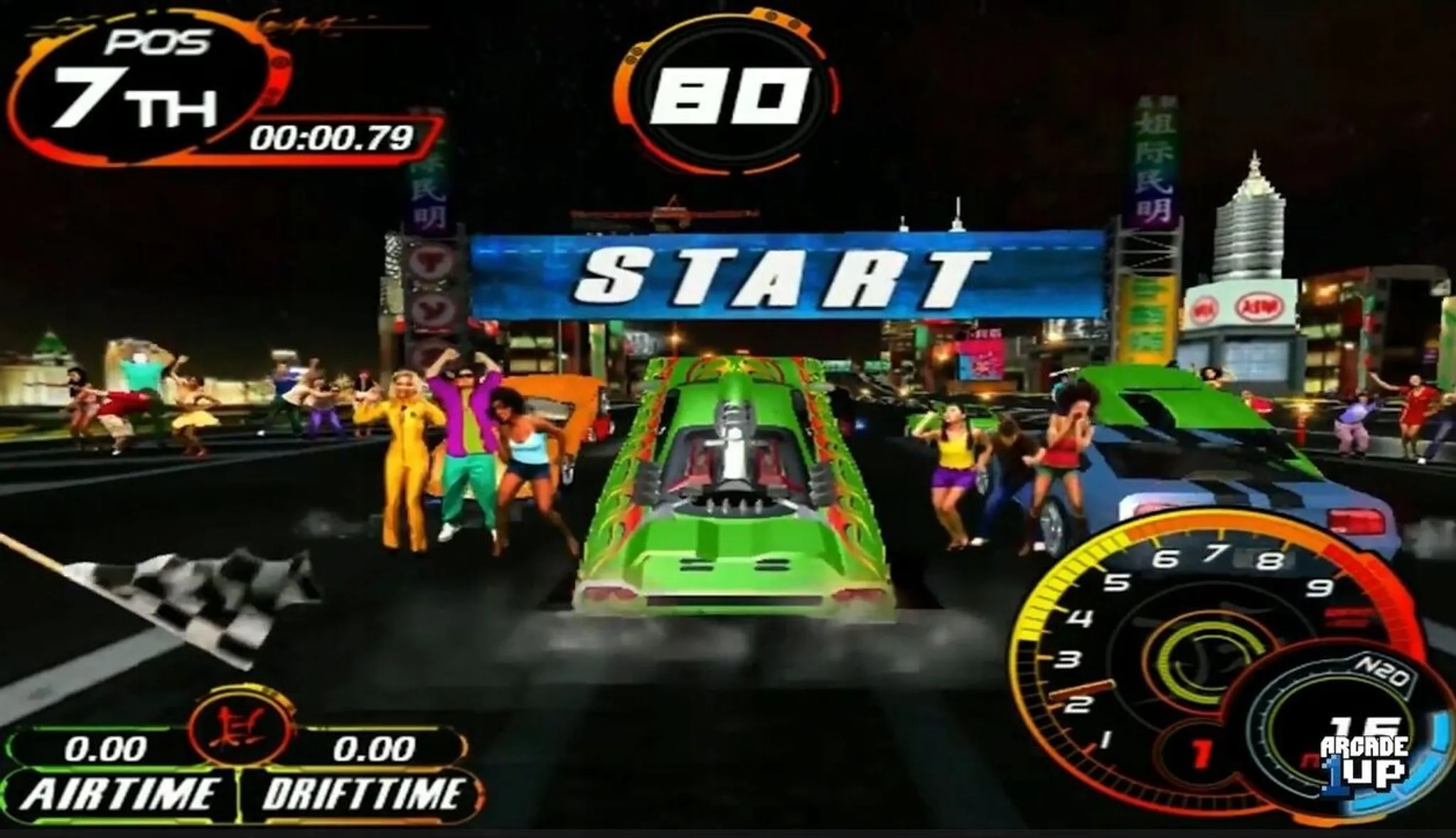 Arcade1Up Fast and Furious Arcade-Automat, 17 Zoll LCD, Mehrfarbig – Bild 5