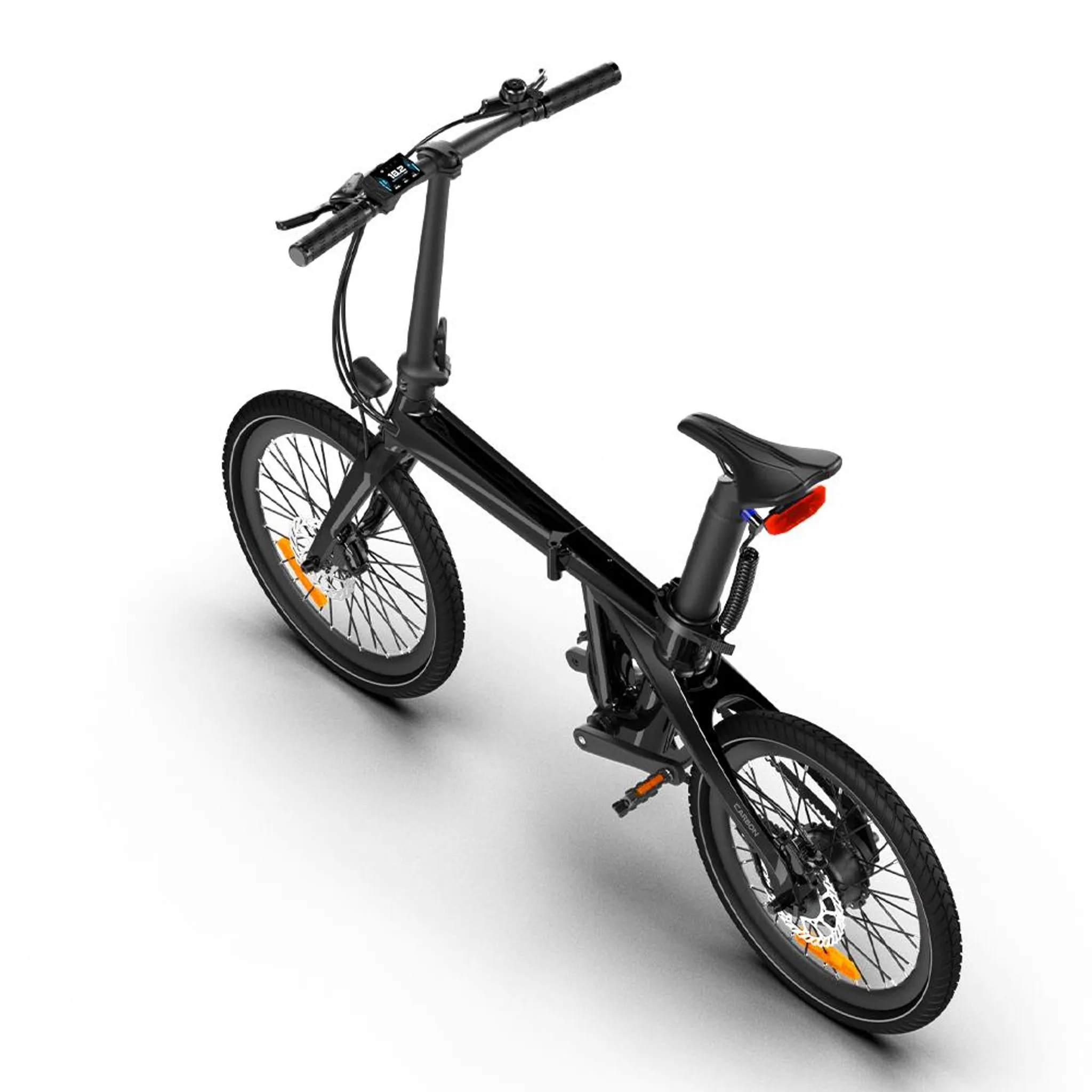 ADO Air Carbon Falt-E-Bike 250 W, Riemenantrieb, GPS, App, City – Bild 9