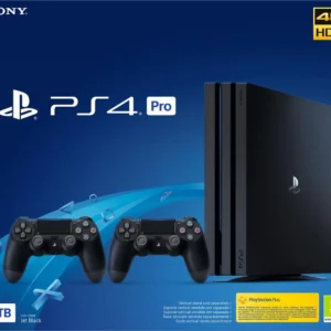 Sony PS4 Pro 1 TB Gamma + 2 DS4 V2 1 TB WLAN Schwarz