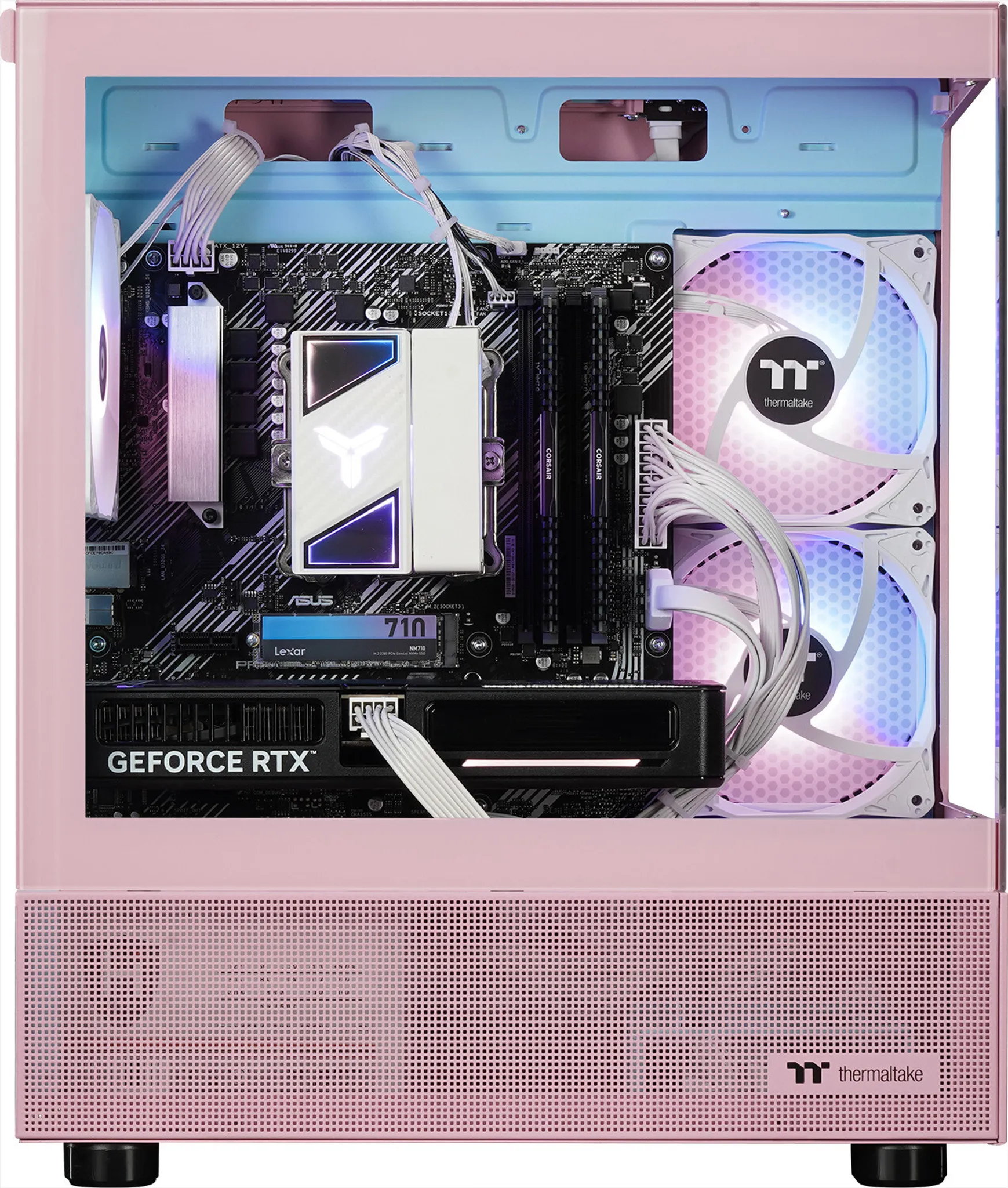 Zindarella VIII Gaming-PC, Ryzen 7 8700F, RTX 5060, 32 GB, 2 TB – Bild 4