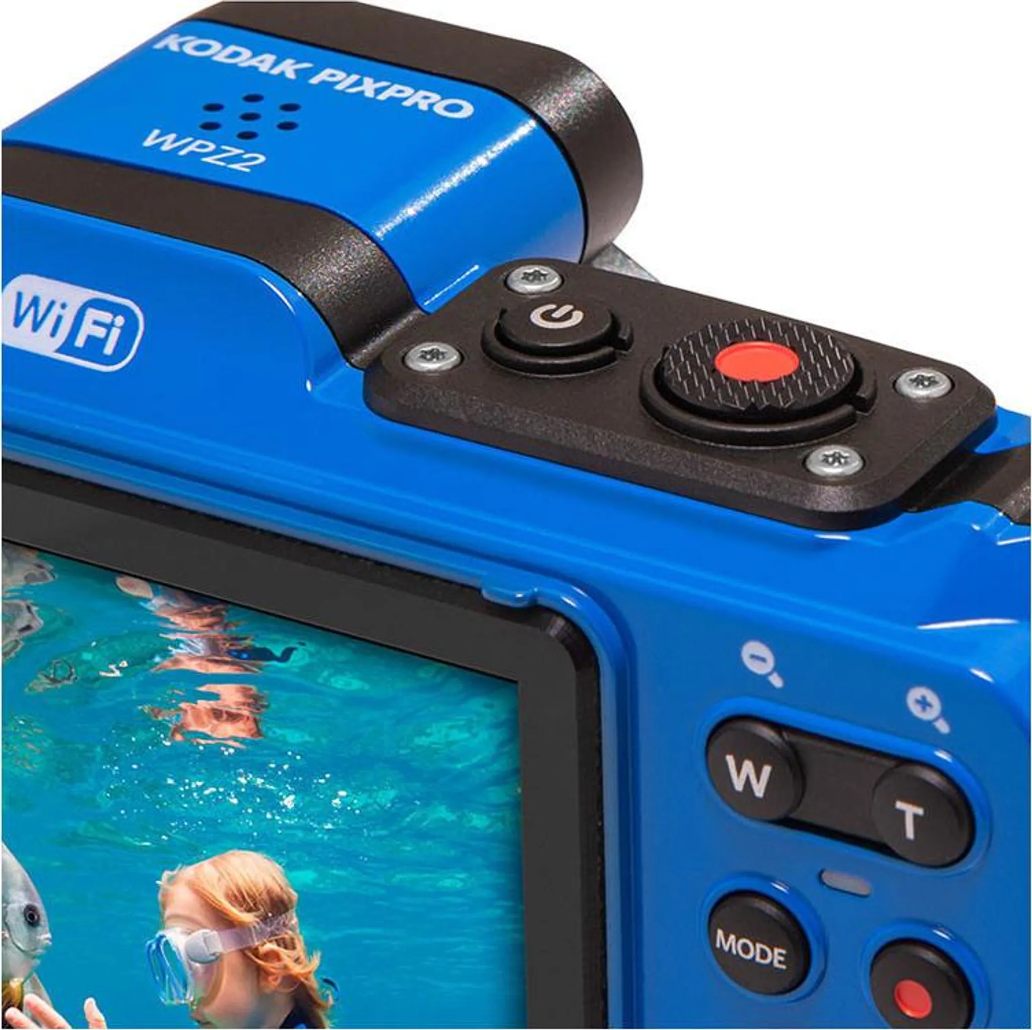 KODAK Pixpro WPZ2 – Kompakte Digitalkamera, Blau – Bild 4