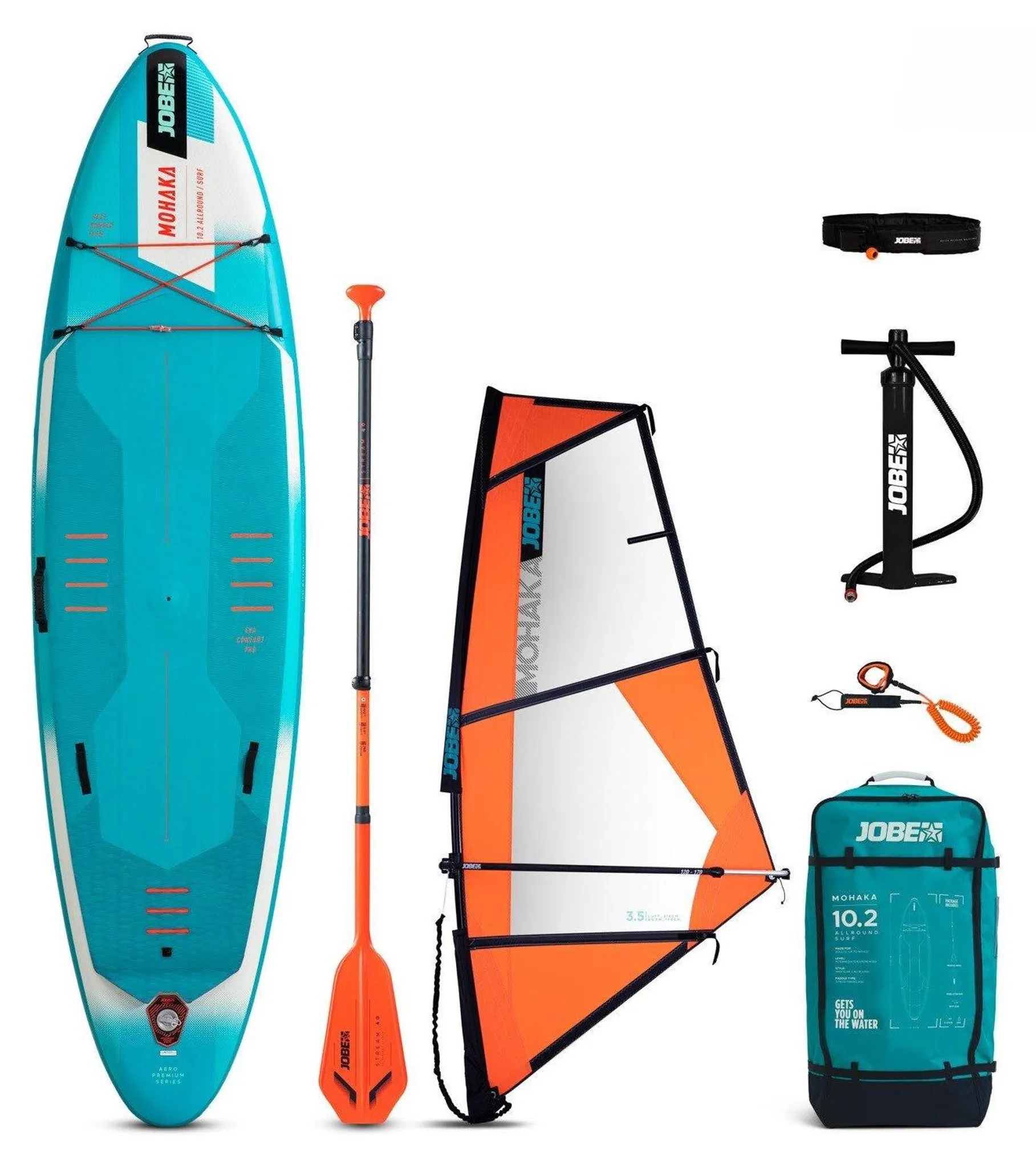 Jobe Mohaka Windsurf- und SUP-Board-Set
