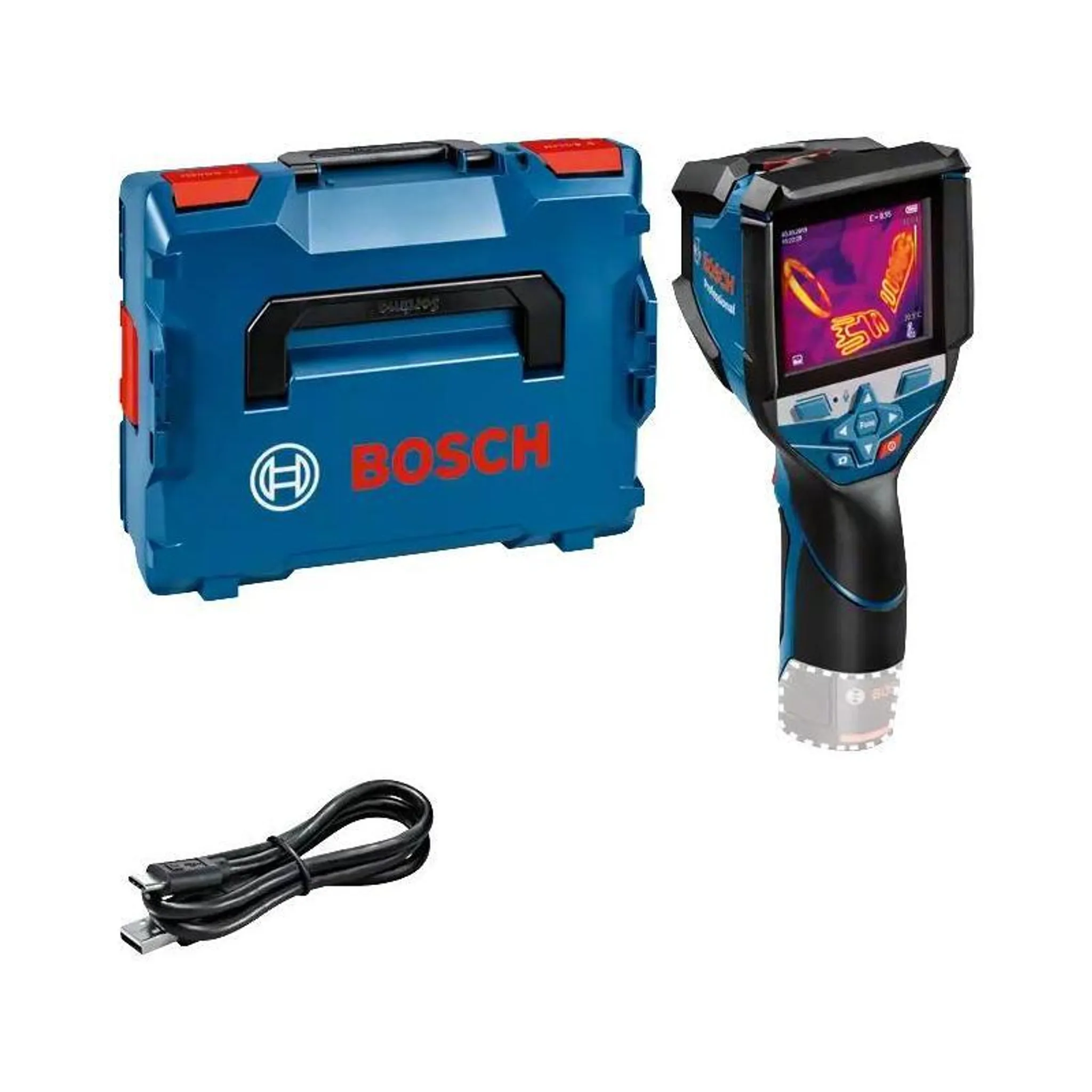 Bosch Wärmebildkamera GTC 600 C, Akku GBA 12 V 2,0 Ah, L-BOXX – Bild 8