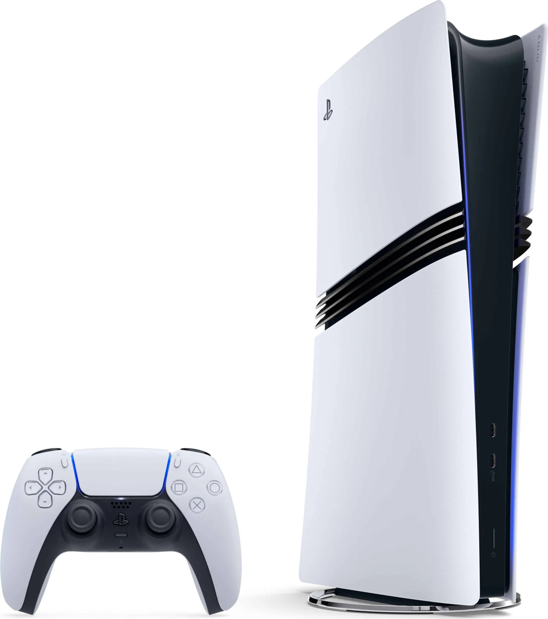 Sony PlayStation 5 Pro, 2 TB SSD, 120 Hz, Schwarz/Weiß – Bild 7