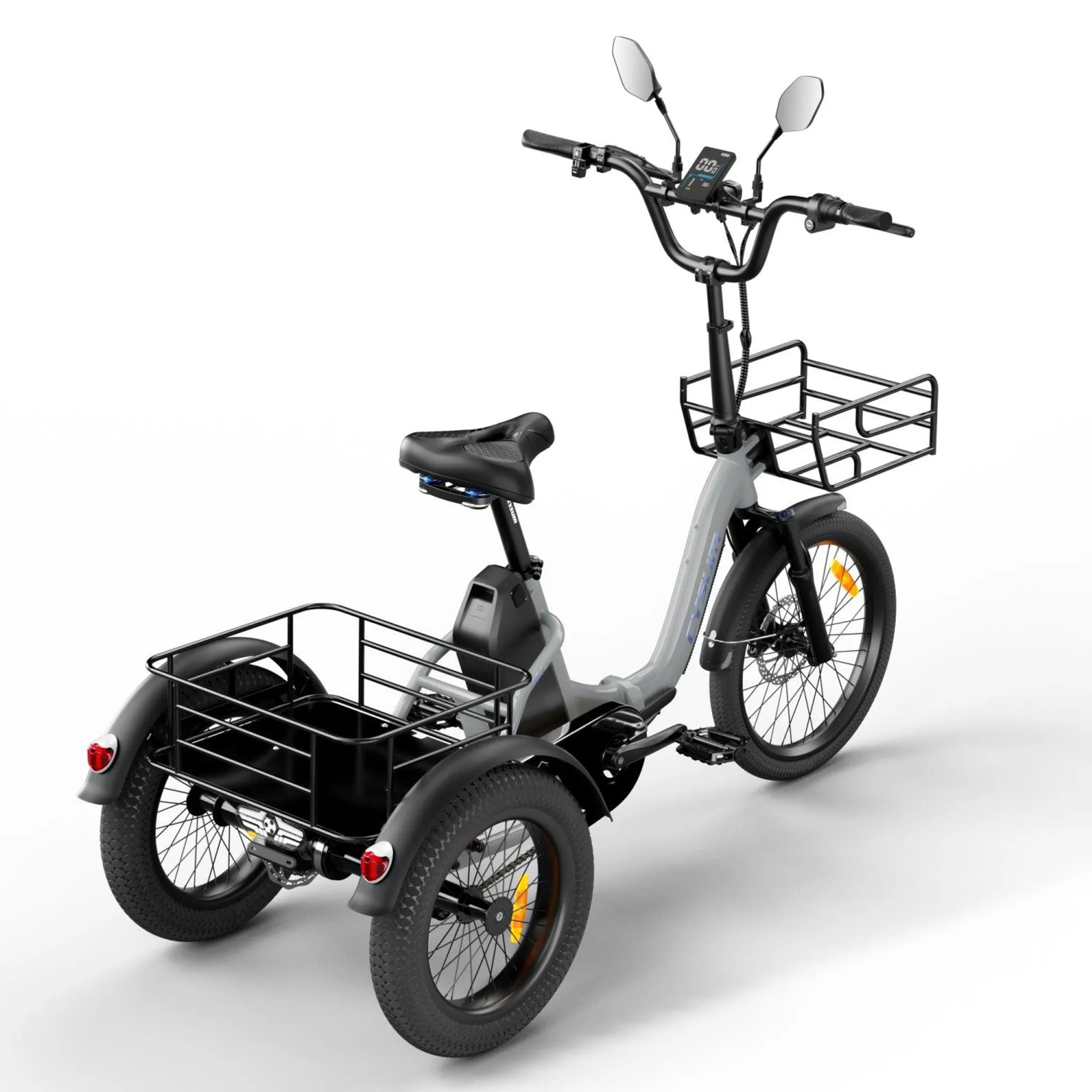 CYSUM AG1 Pro E-Bike 48 V 20 Ah, 20-Zoll-Reifen, Grau – Bild 7