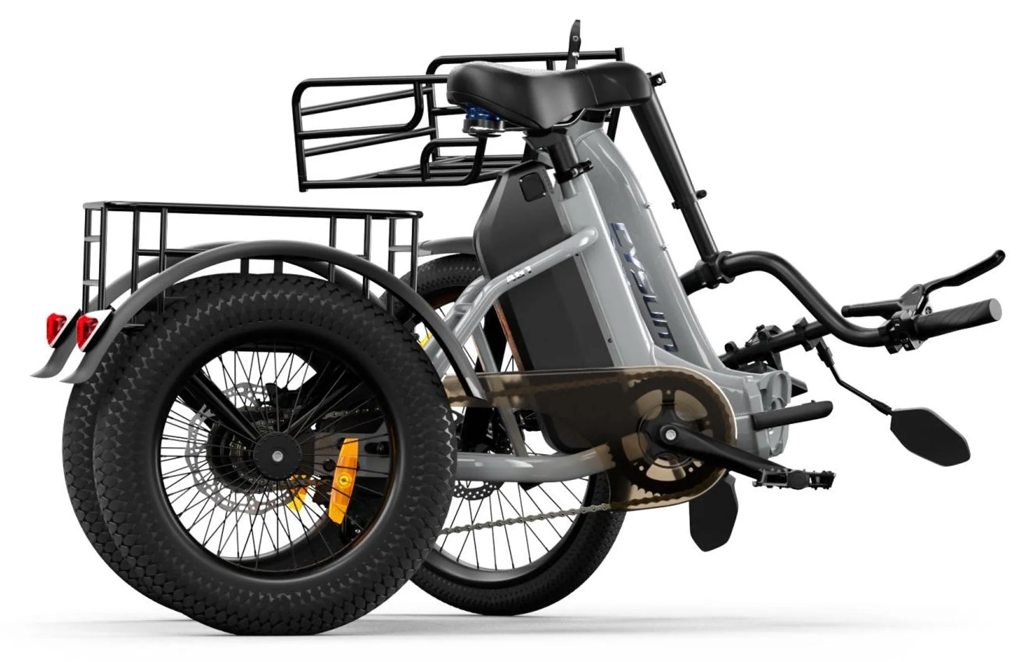 CYSUM AG1 Pro E-Bike 48 V 20 Ah, 20-Zoll-Reifen, Grau – Bild 8
