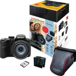 PixPro AZ426 Kamera-Set + Akku/Tasche BK