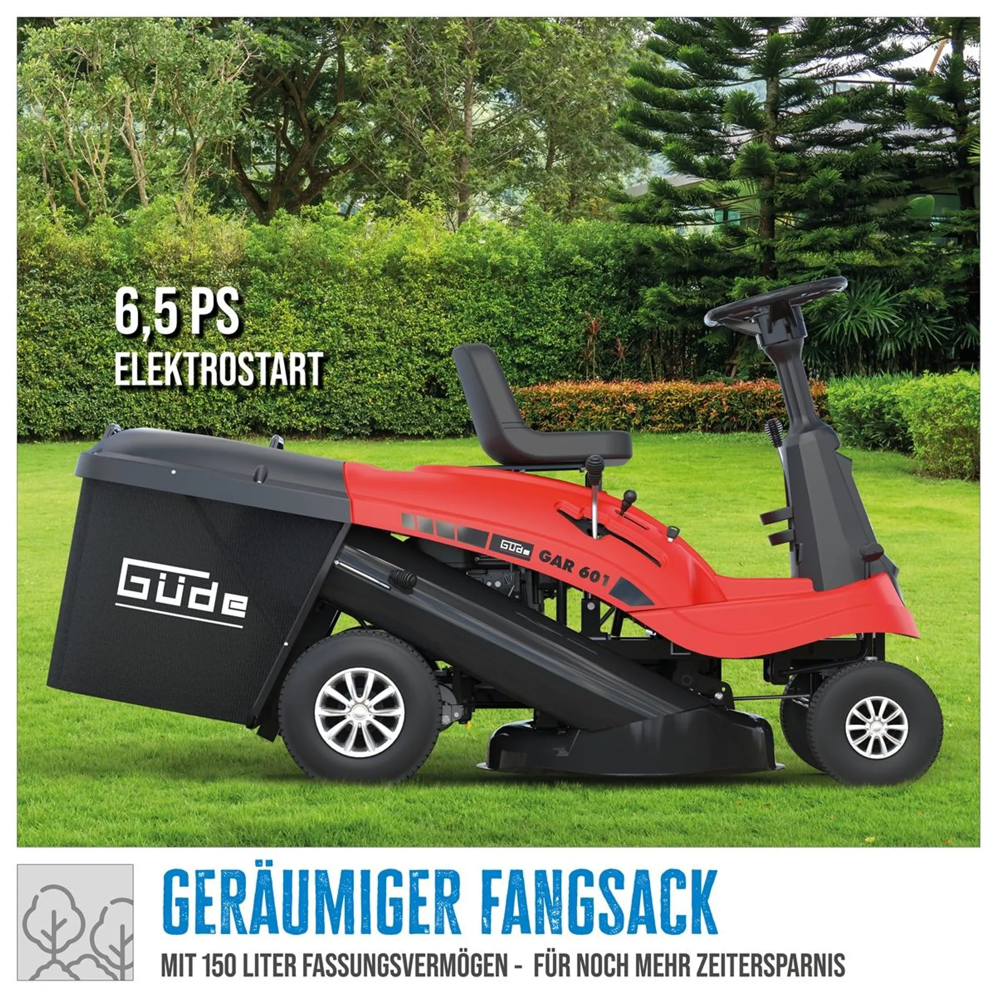 Rasentraktor GAR 601 – Bild 4