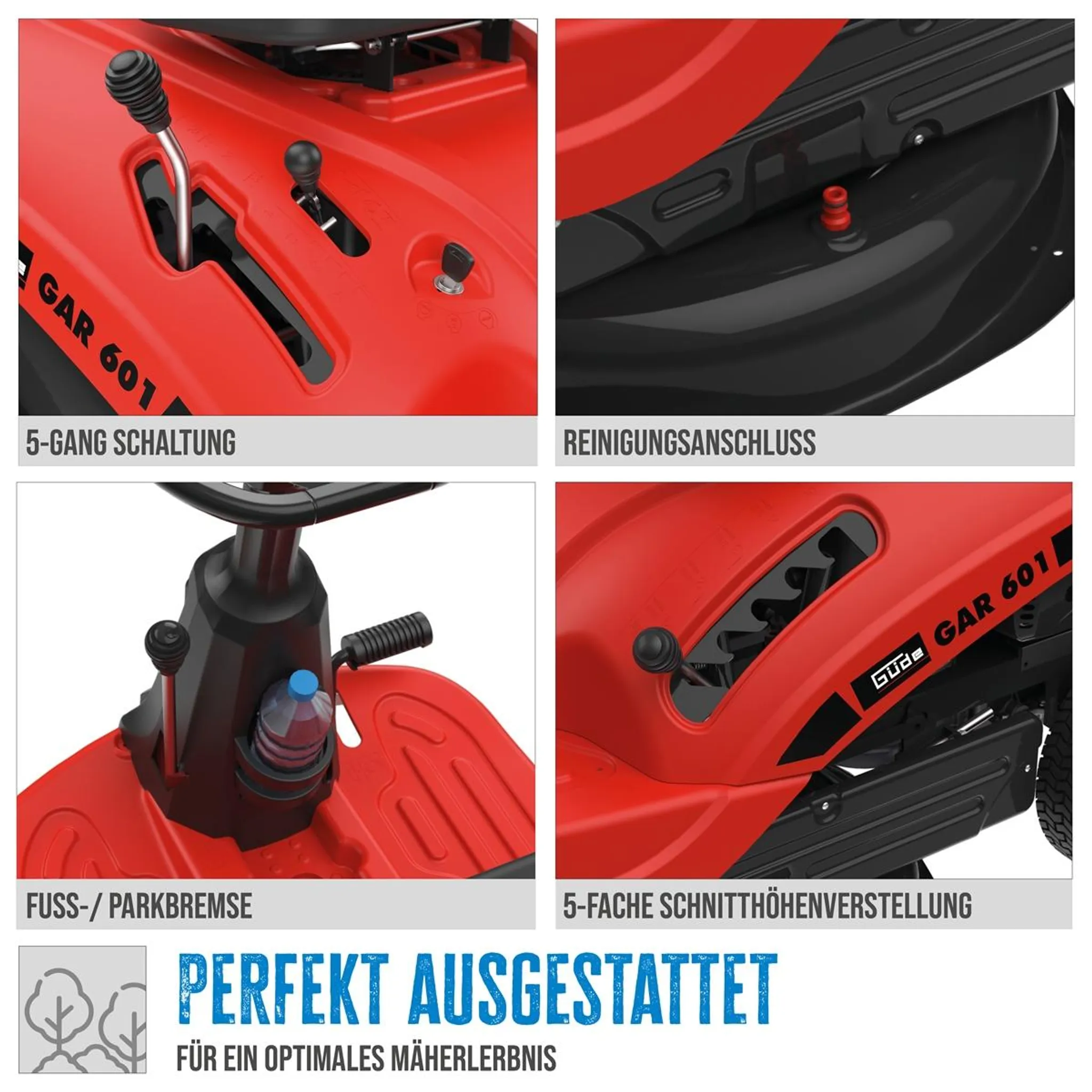 Rasentraktor GAR 601 – Bild 10