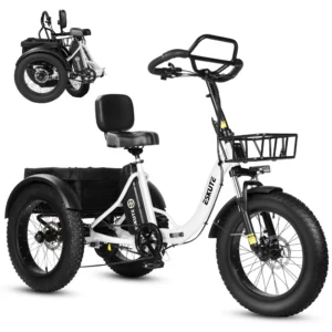 ESKUTE T302 Pro Falt-E-Bike 250 W, 20,8 Ah, Scheibenbremsen, Weiß