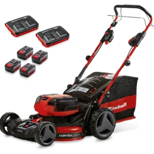 Einhell GE-CM 36/47 S HW Li Akku Schwarz, Rot