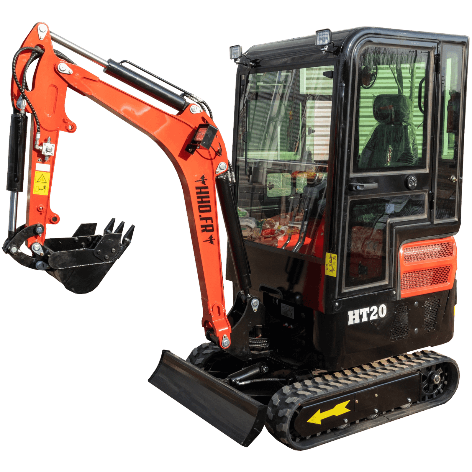Minibagger HT20 – Kabine