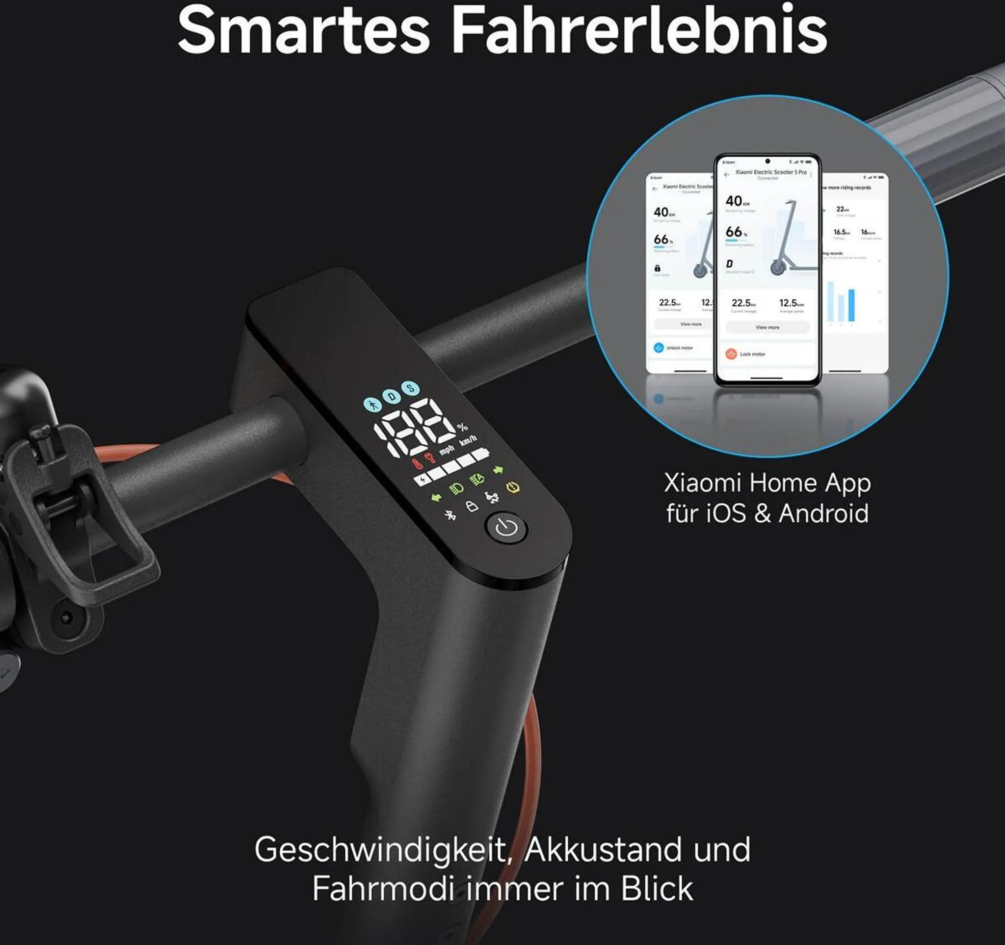 Xiaomi Electric Scooter 5 PRO DE AX avec homologation – Bild 8