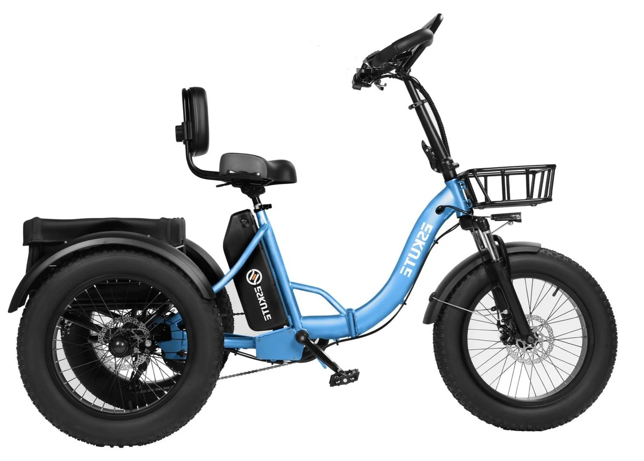 ESKUTE T302 Pro Falt-E-Bike 250 W, 48 V 20,8 Ah, 20 Zoll, Blau – Bild 2