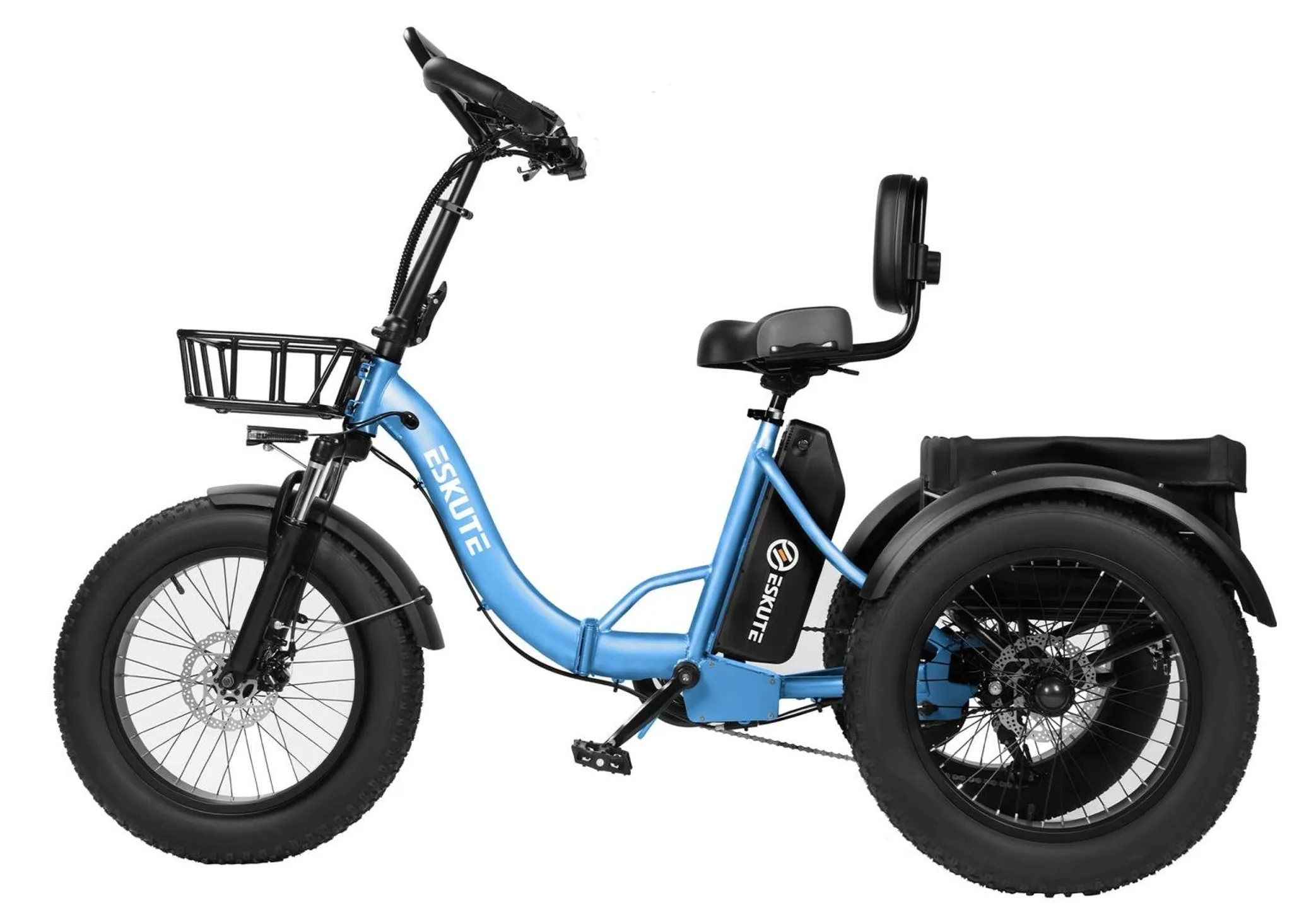 ESKUTE T302 Pro Falt-E-Bike 250 W, 48 V 20,8 Ah, 20 Zoll, Blau – Bild 5