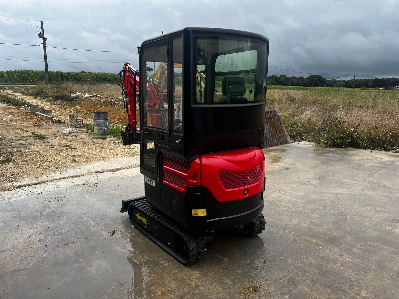 Minibagger HT20 – Kabine – Bild 3