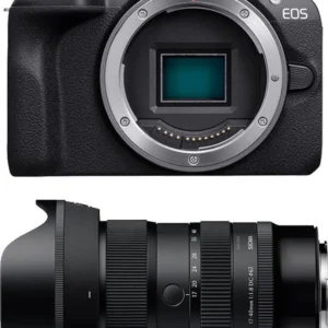 Canon EOS R100 + Objektiv Sigma 17-40 mm f/1.8 DC Art