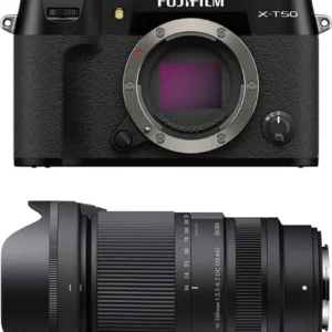 FUJIFILM X-T50 Schwarz + SIGMA Objektiv 17-40 mm f/1.8 DC Art