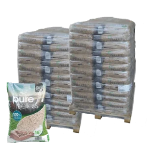 Premium-Holzpellets Pure Pellet – 2 Paletten – 130 Säcke