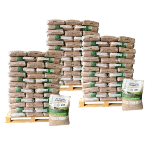 Premium-Holzpellets SimplyPELLET – 3 Paletten – 195 Säcke
