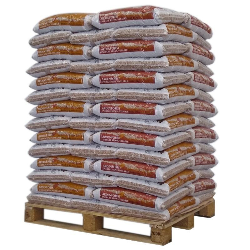 Pellets Ardenforest – Palette mit 70 Säcken à 15 kg