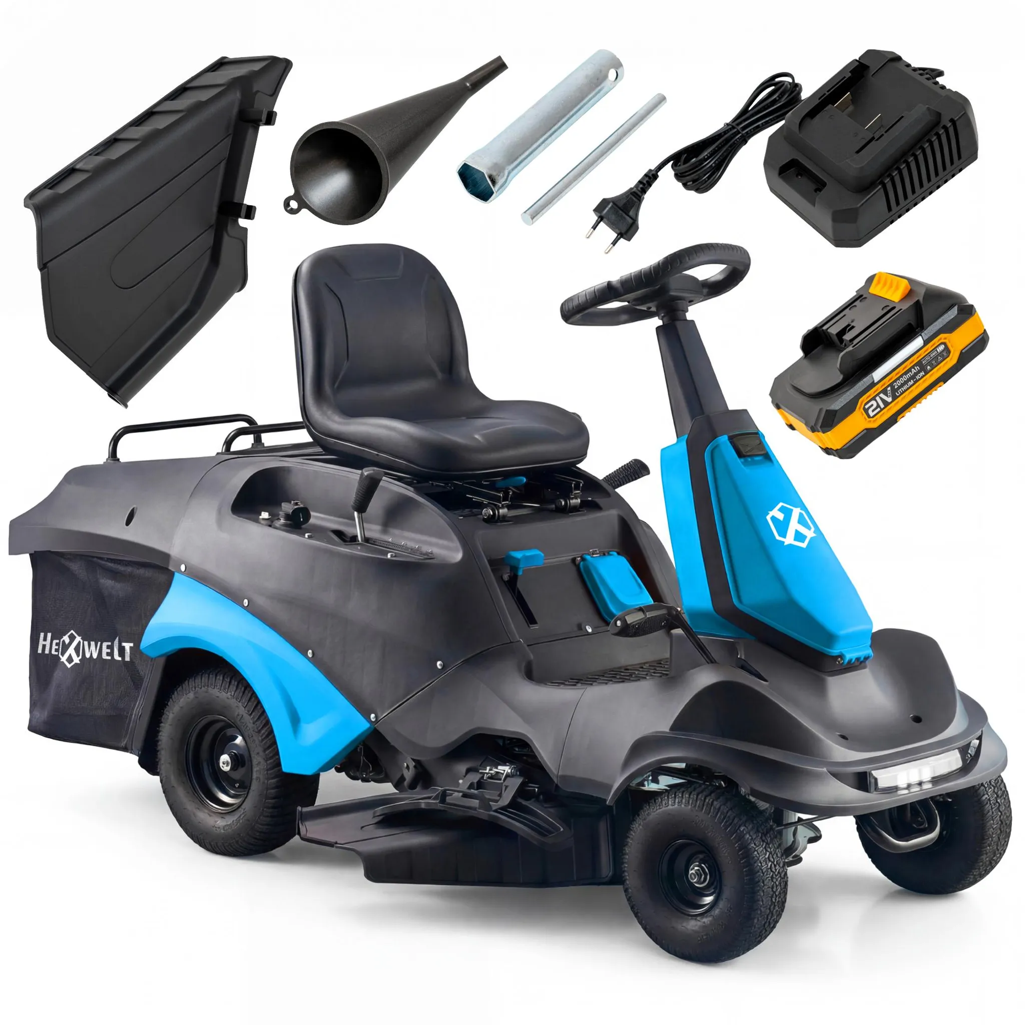 Aufsitzmäher Loncin 224 cm³, 66 cm, 150-l-Fangkorb, Mulchen