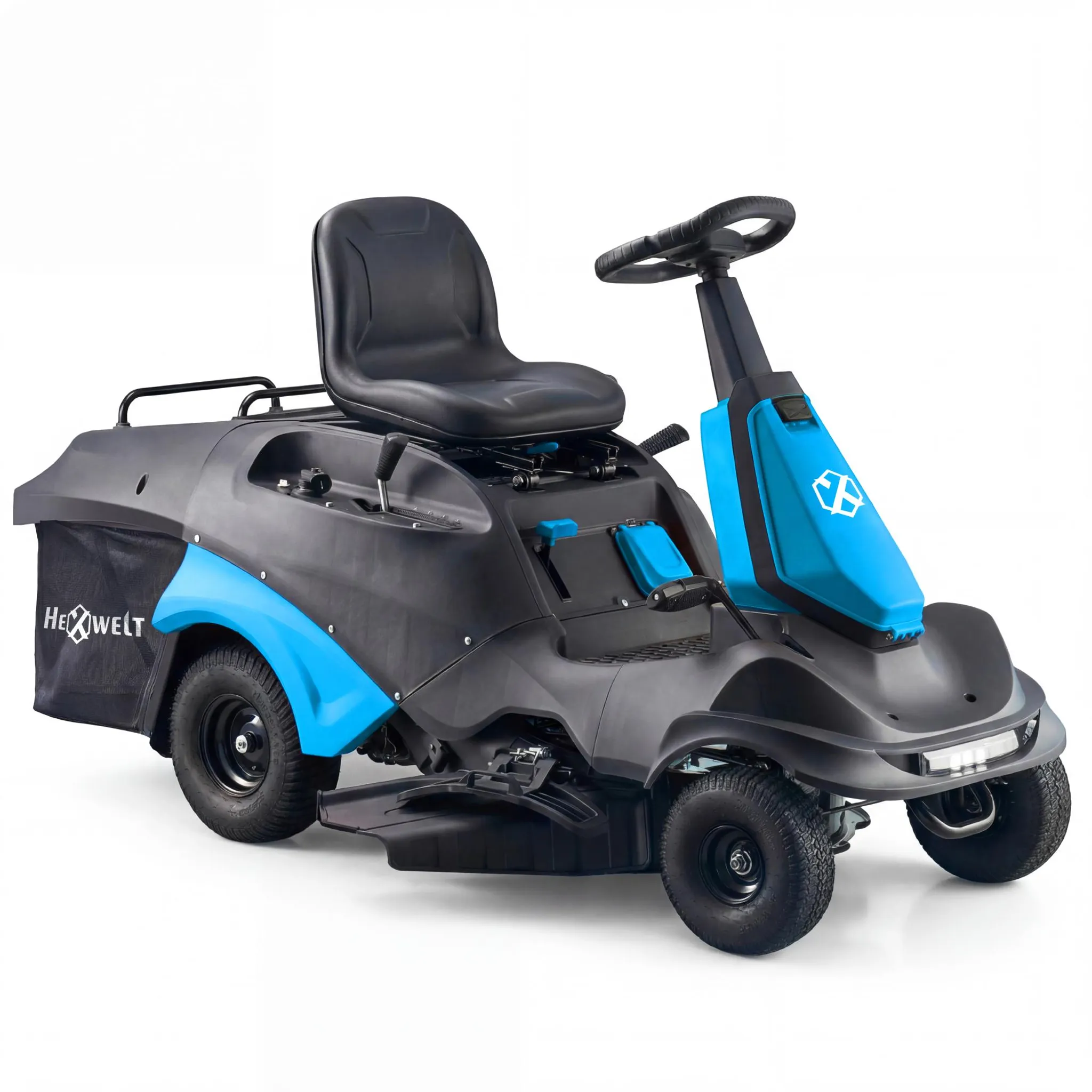 Aufsitzmäher Loncin 224 cm³, 66 cm, 150-l-Fangkorb, Mulchen – Bild 15